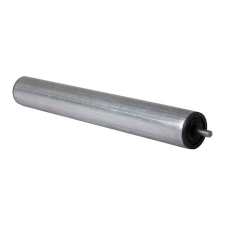 Omni Metalcraft 1-3/8" Dia. x 18 Ga. Galvanized Roller for 19" O.A.W. Omni Conveyors ABEC Bearings 42411-19-O